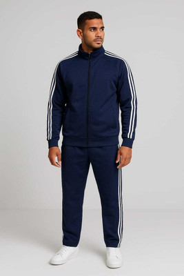 SAS ADVENTURES Solid, Striped, Embroidered, Self Design Men Track Suit