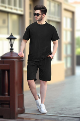 TRIPR Solid Men Track Suit