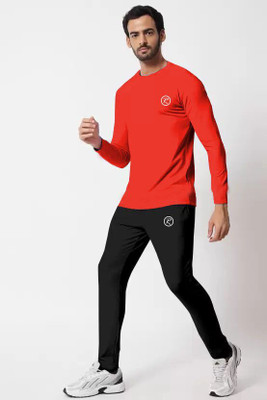 cnw Solid Men Track Suit