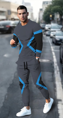 KELONBRO Colorblock Men Track Suit