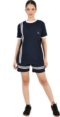 TRIZON Solid Women Track Suit