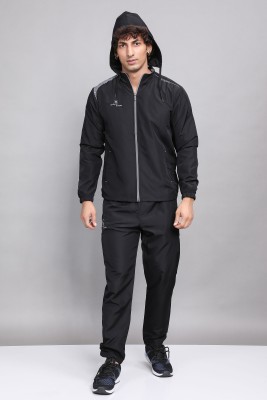 Sport Sun Solid Men Track Suit