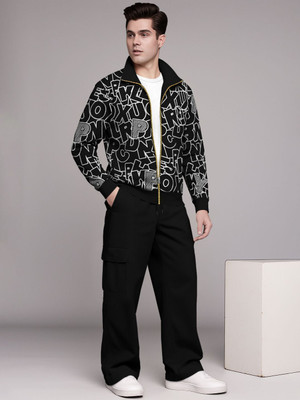 TRIPR Printed Men Track Suit