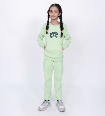 EDRIO Solid Boys & Girls Track Suit