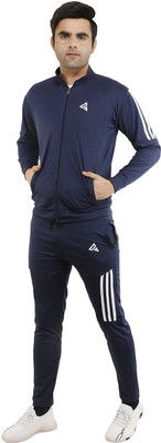 CREATARO YOUR LIFE Solid Men Track Suit