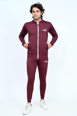 WS Self Design Men Track Suit