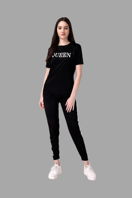 RAKESH CREATION Solid Women Track Suit