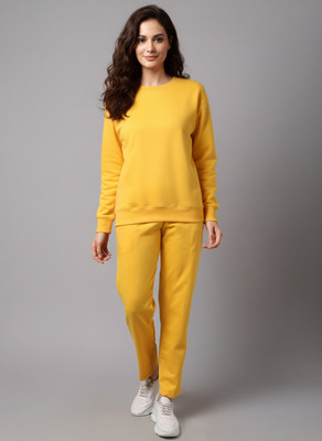 MACK JONNEY Solid Women Track Suit