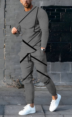 KELONBRO Self Design Men Track Suit