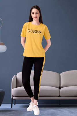 DTR FASHION Printed Women Track Suit
