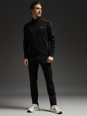 FCK Gold Solid Men Track Suit