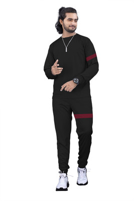 UNIANTA Solid Men Track Suit
