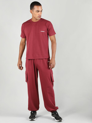 CHKOKKO Printed Men Track Suit