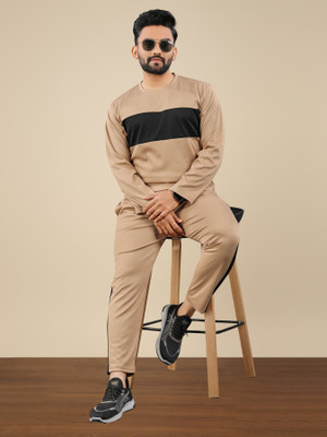 LINSOR FASHION Colorblock Men Track Suit