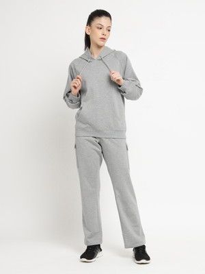 OFF LIMITS Solid Women Track Suit