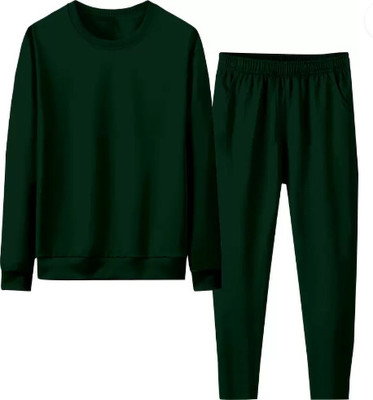 VRAJ CREATION Solid Men Track Suit