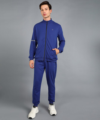 Adrenex Solid Men Track Suit