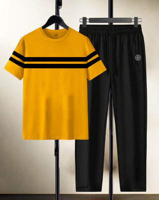AUSK Striped Men Track Suit