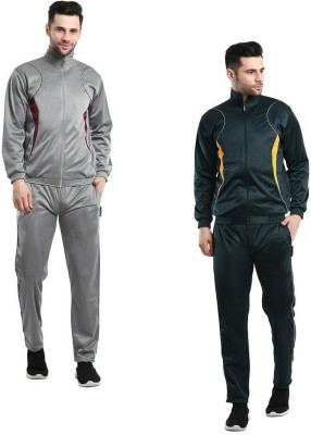 Indistar Solid Men Track Suit