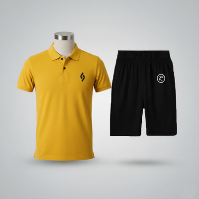 cnw Solid Men Track Suit