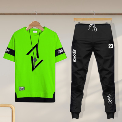 NB NICKY BOY Printed Men Track Suit