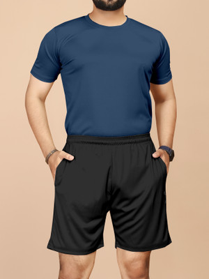 Adrenex Solid Men Track Suit