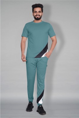 THE HIMALAYAN Colorblock Men Track Suit