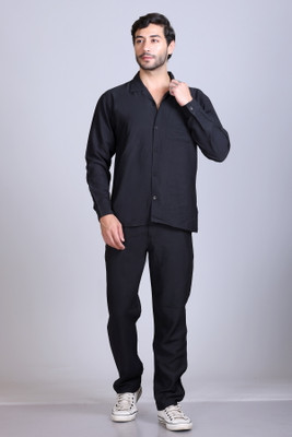 ANTILOOP Solid Men Track Suit