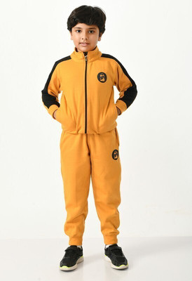 ShopMore Solid Boys Track Suit
