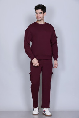 ANTILOOP Solid Men Track Suit
