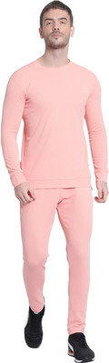 RABBY Solid Men Track Suit