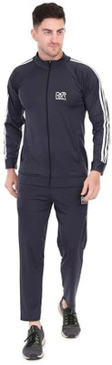 R&R overall Solid Men Track Suit
