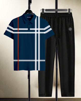 AOOSH Colorblock Men Track Suit