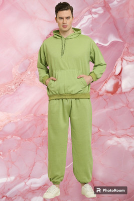 CANIDAES Solid Men Track Suit