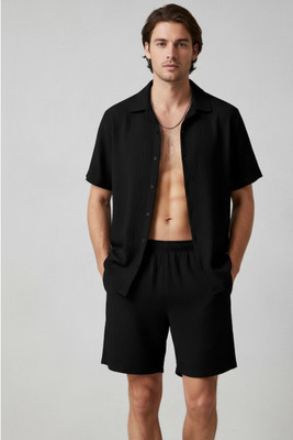 RJ ENTERPRISE Self Design Men Track Suit
