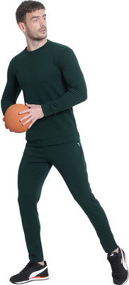 RABBY Solid Men Track Suit