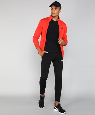 PUMA Clean Sweat Suit Solid Men Track Suit