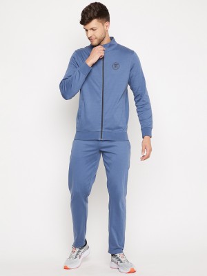 EDRIO Solid Men Track Suit