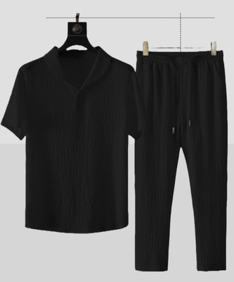 ClassPlay Self Design Men Track Suit