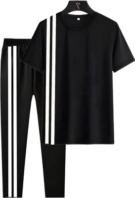 Yuvraah Striped Men Track Suit