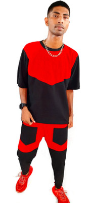 ManoBro Colorblock Men Track Suit