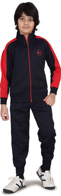ShopMore Solid Boys Track Suit