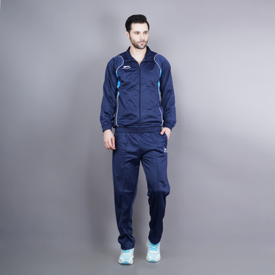 Shiv Naresh Solid Men Track Suit