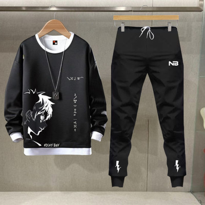 Lieo Trend Printed Men Track Suit