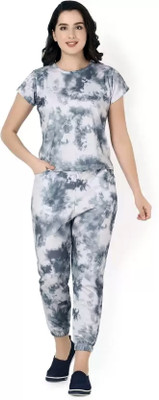 ABCCFASHION Printed Women Track Suit