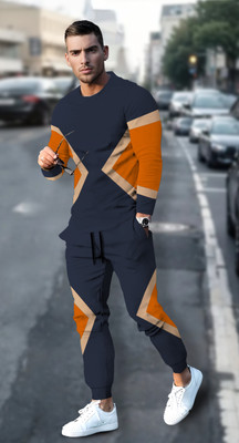 KELONBRO Colorblock Men Track Suit