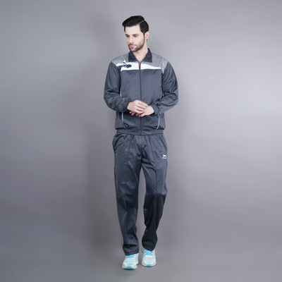 Shiv Naresh Solid Men Track Suit