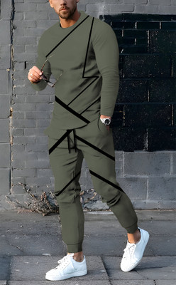 KELONBRO Self Design Men Track Suit