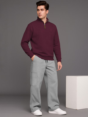 TRIPR Solid Men Track Suit