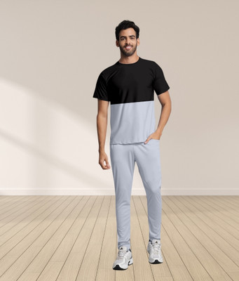 RABBY Colorblock Men Track Suit